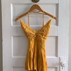 Lulus Lace Trim Romper